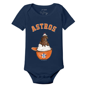 Houston Astros Sundae Helmet Short Sleeve Snapper