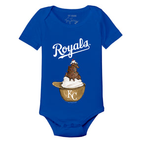 Kansas City Royals Sundae Helmet Short Sleeve Snapper