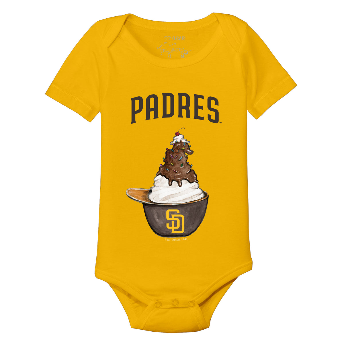 San Francisco Giants Baseball Time Sign Onesie by Tap On Photo