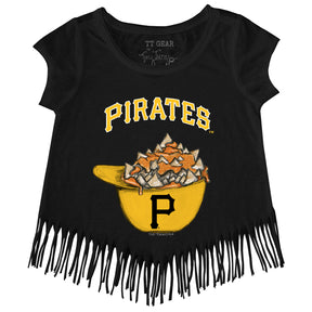 Pittsburgh Pirates Nacho Helmet Fringe Tee