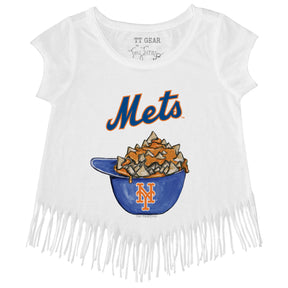 New York Mets Nacho Helmet Fringe Tee