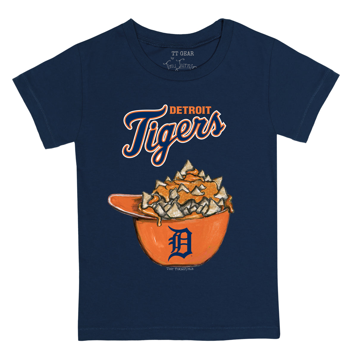 Detroit Tigers Nacho Helmet Tee Shirt