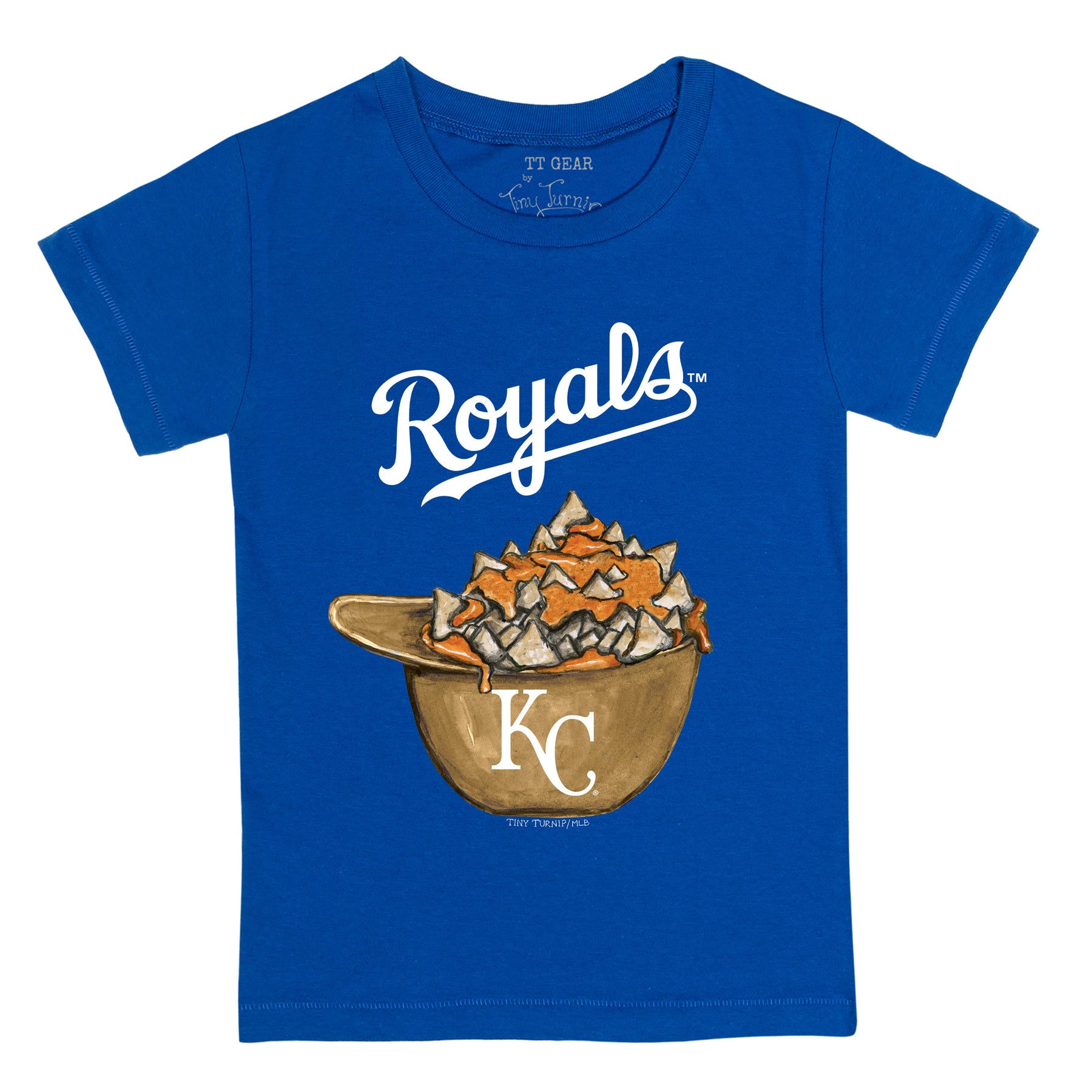 Kansas City Royals Nacho Helmet Tee Shirt