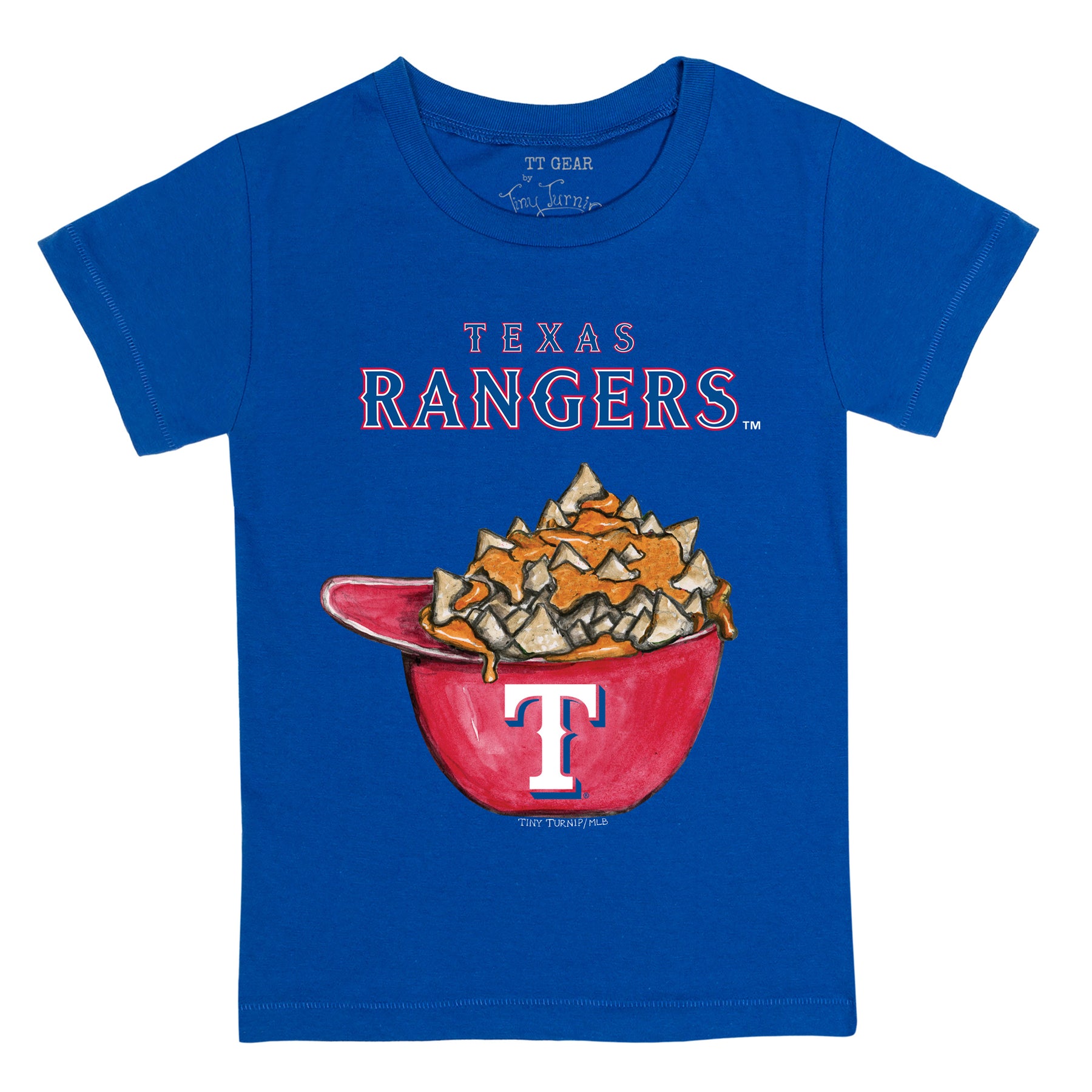 Lids Texas Rangers Tiny Turnip Infant Baseball Crossbats T-Shirt
