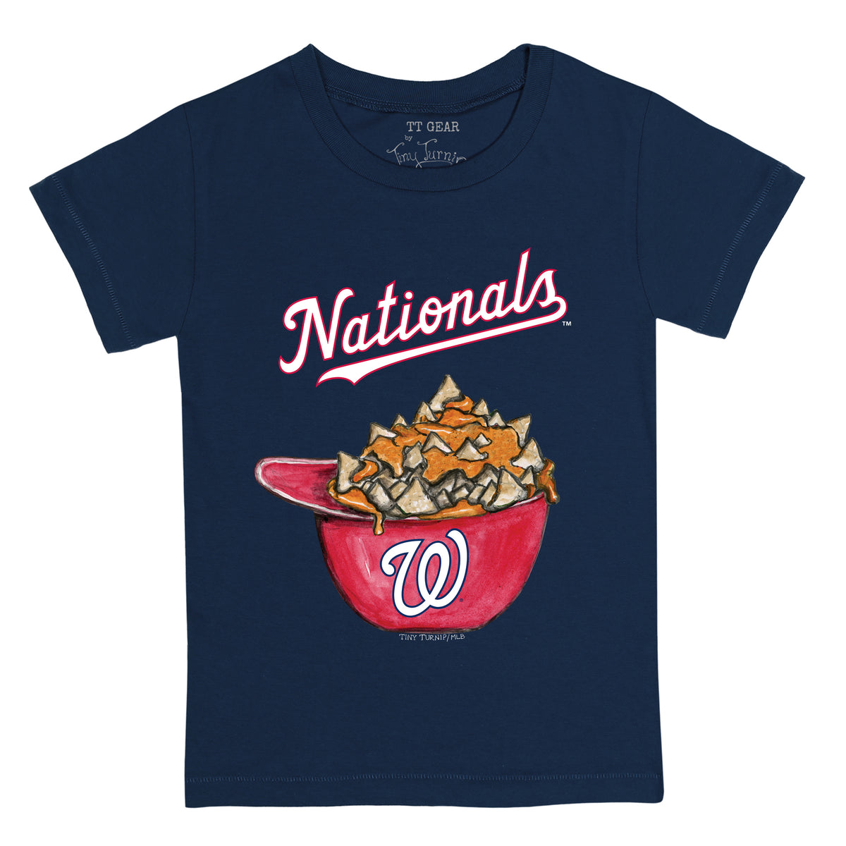 Washington Nationals Nacho Helmet Tee Shirt