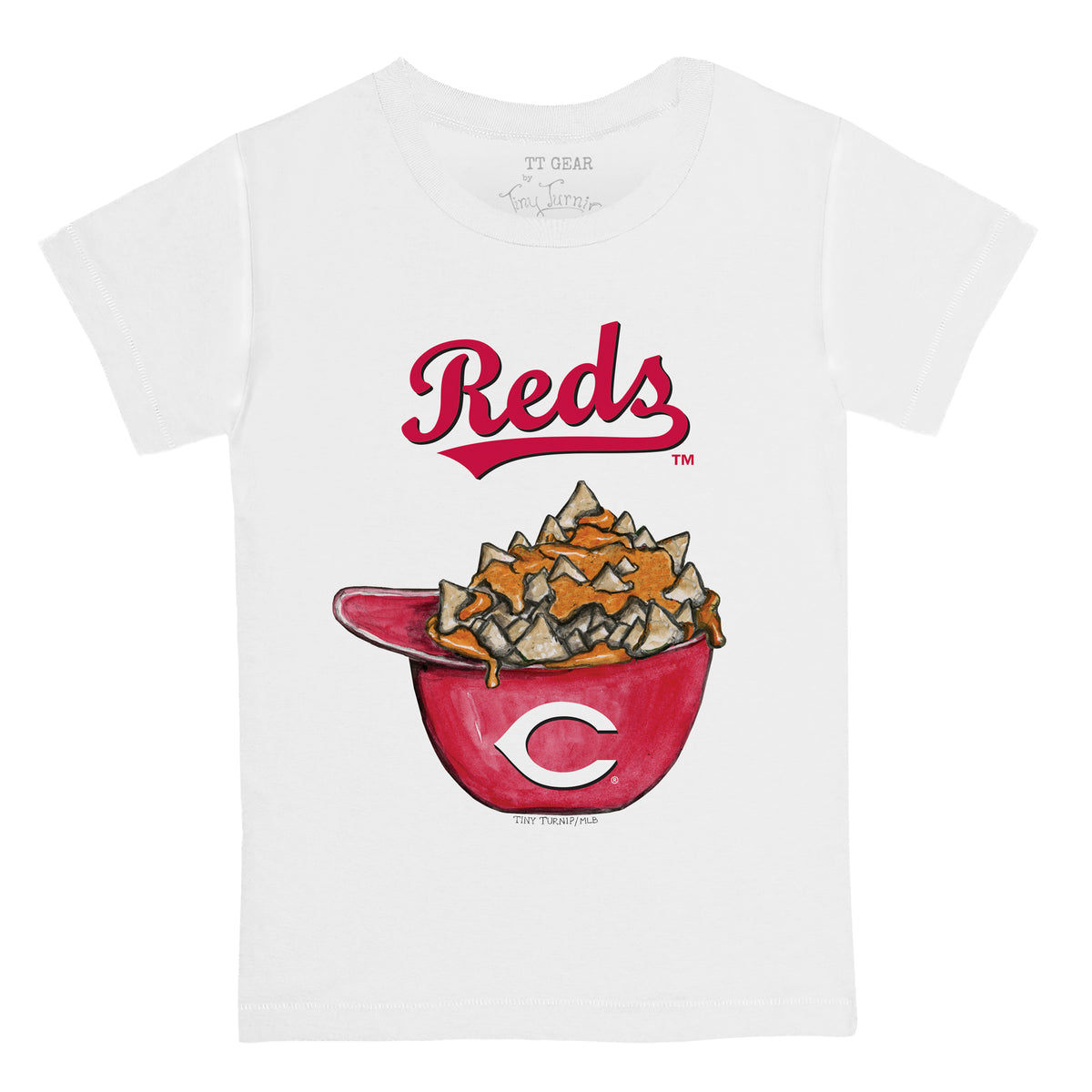 Cincinnati Reds Nacho Helmet Tee Shirt