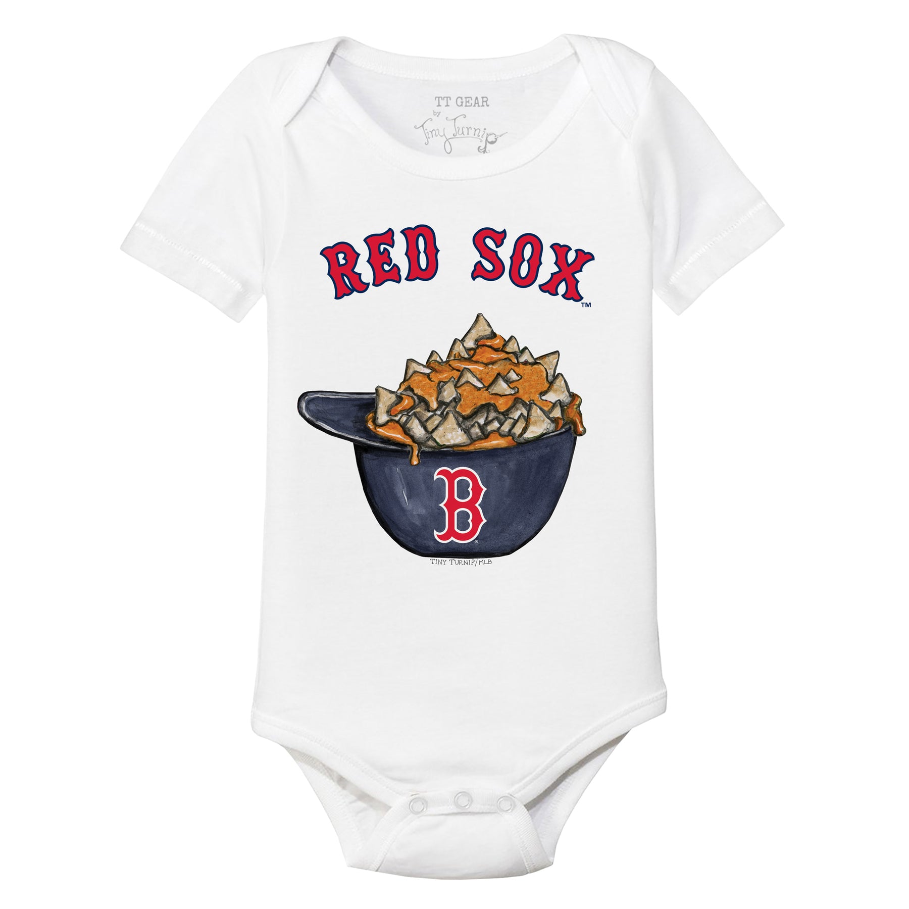 Boston Red Sox Nacho Helmet Short Sleeve Snapper
