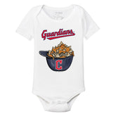 Cleveland Guardians Nacho Helmet Short Sleeve Snapper - Tiny Turnip