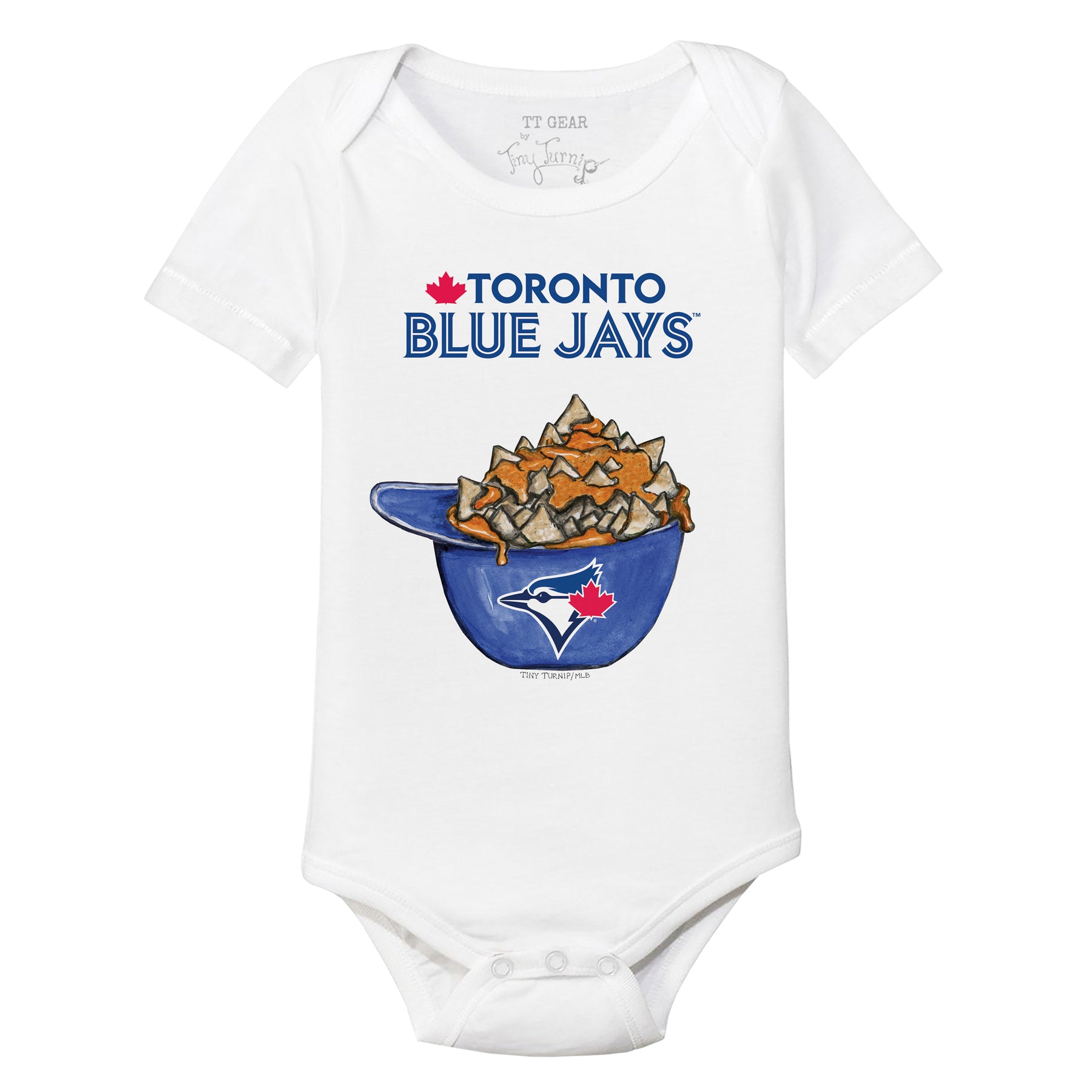 Toronto Blue Jays Nacho Helmet Short Sleeve Snapper