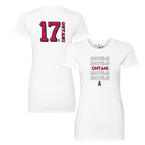 MLB LA Angels Girls T-shirt Grey Sz L 10/12
