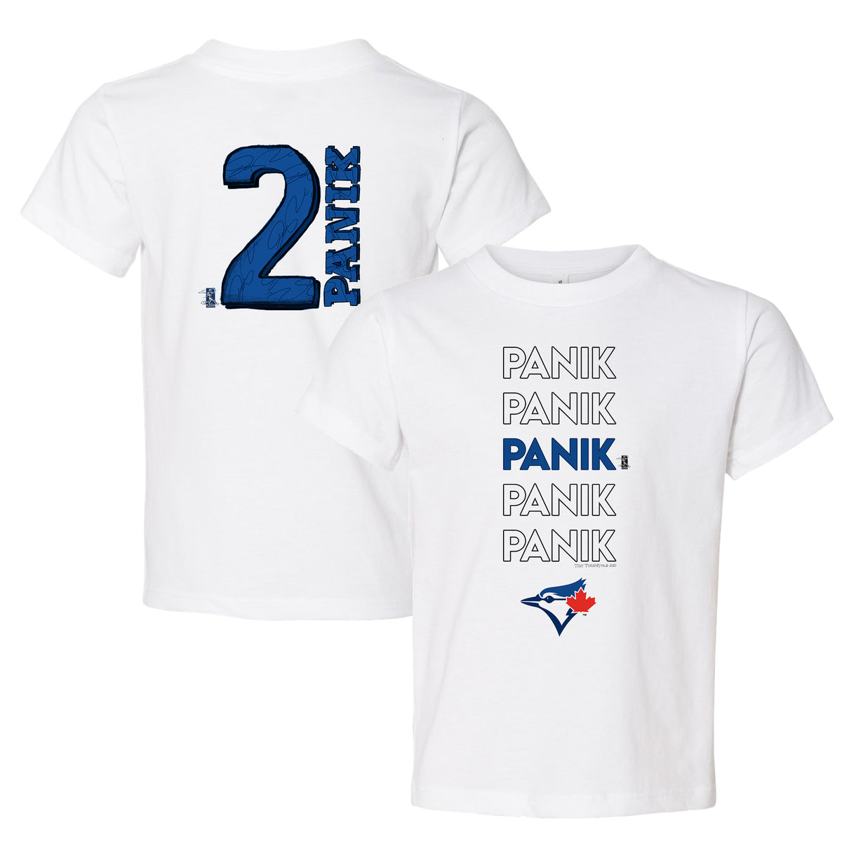 Toronto Blue Jays Joe Panik Stacked Tee Shirt