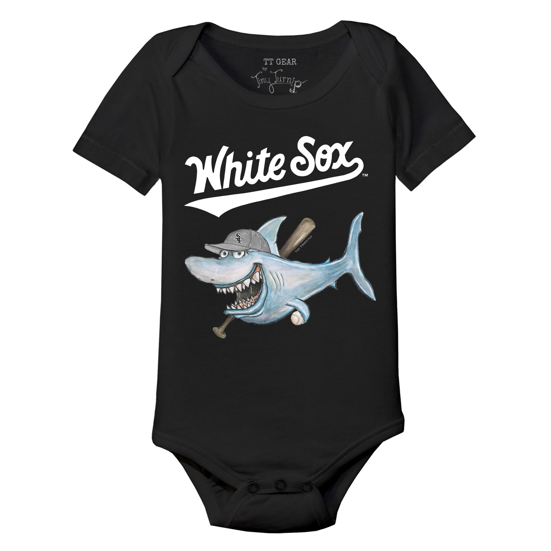 Chicago White Sox Shark Short Sleeve Snapper