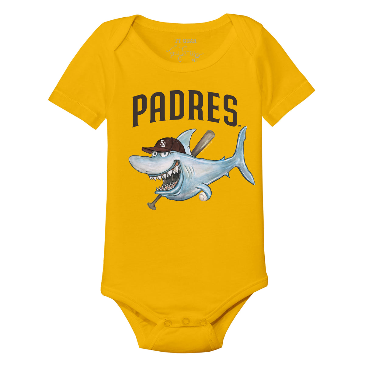 San Diego Padres Shark Short Sleeve Snapper