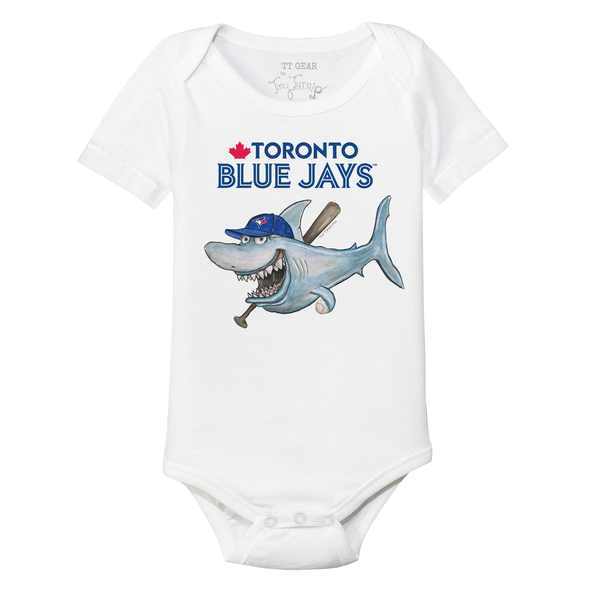 Toronto Blue Jays Shark Short Sleeve Snapper