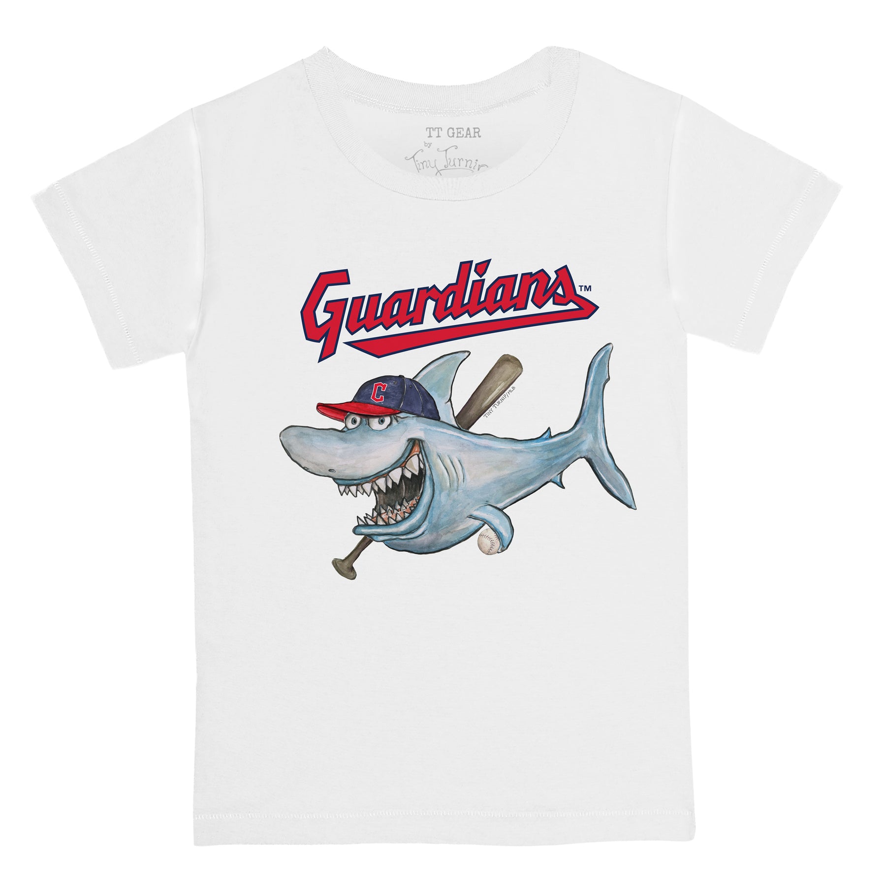 Lids Cleveland Guardians Tiny Turnip Youth Baseball Love T-Shirt