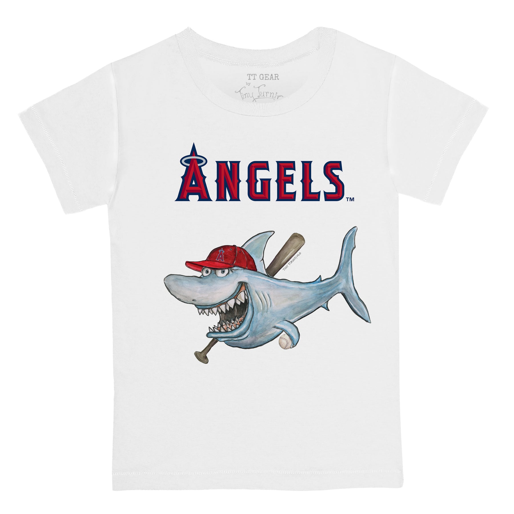 Los Angeles Angels Shark Tee Shirt