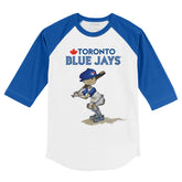 Toronto Blue Jays Slugger 3/4 Royal Blue Sleeve Raglan