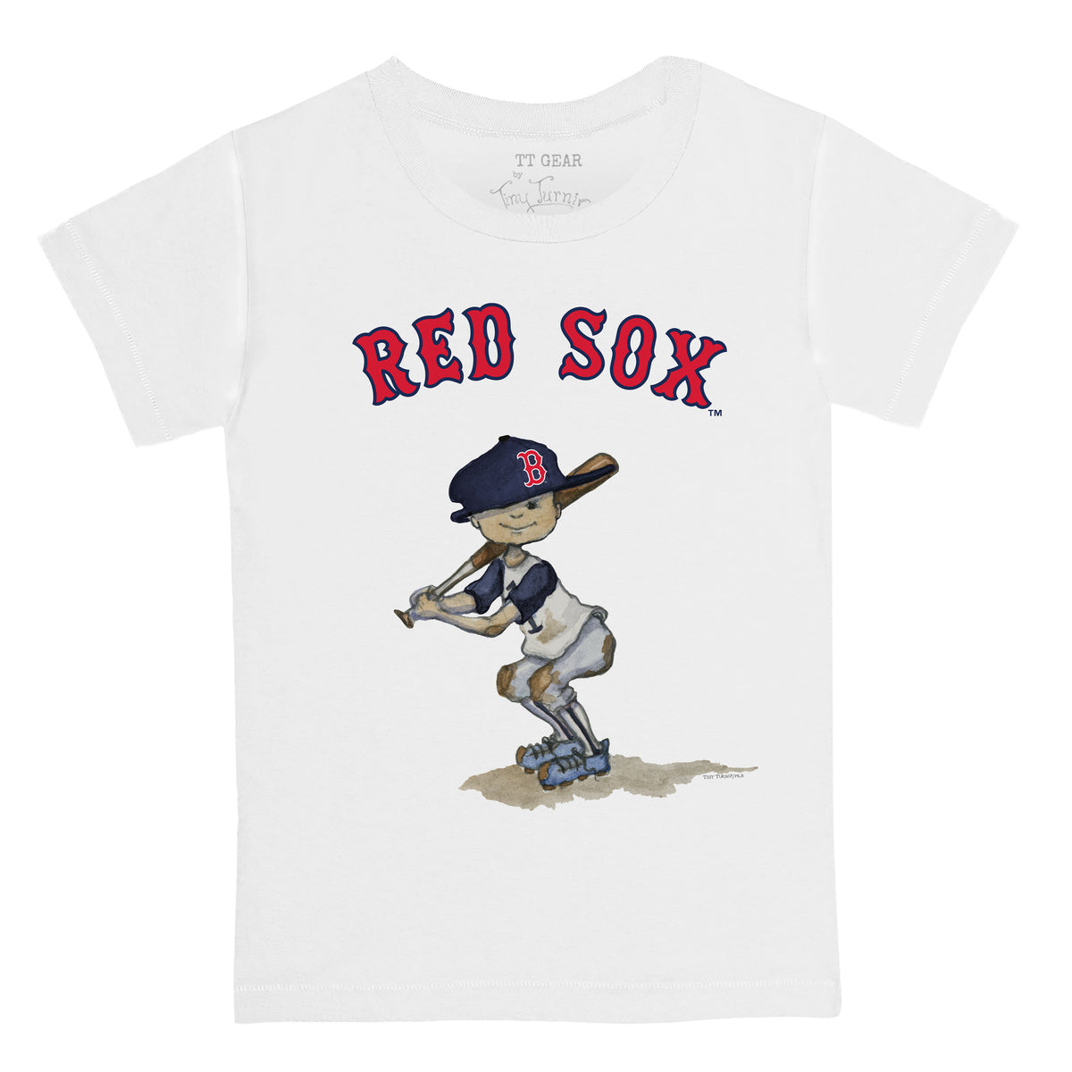 Lids Boston Red Sox Tiny Turnip Women's Stitched Baseball T-Shirt - White