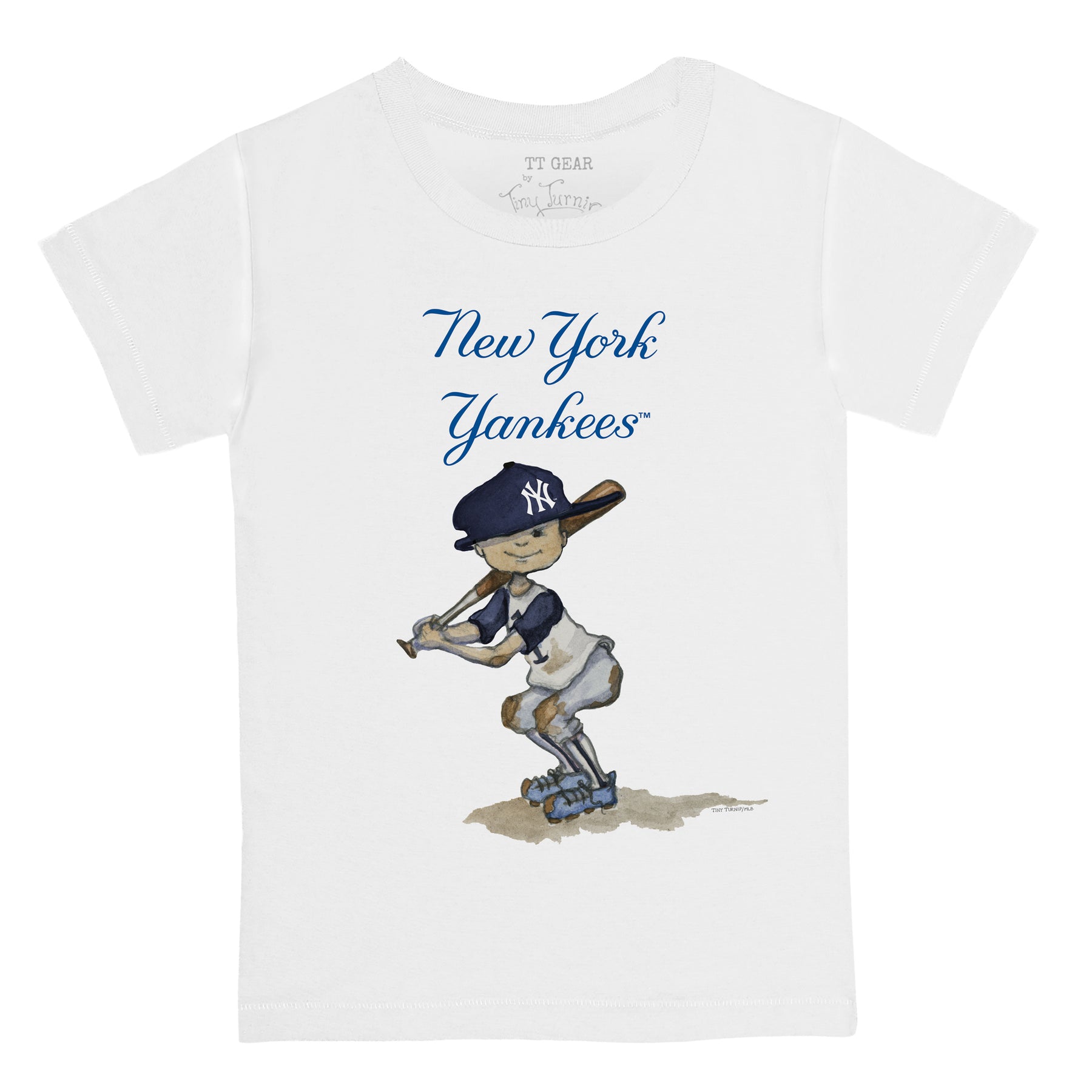 Lids New York Yankees Tiny Turnip Youth Baseball Love 3/4-Sleeve Raglan T- Shirt - White/Navy