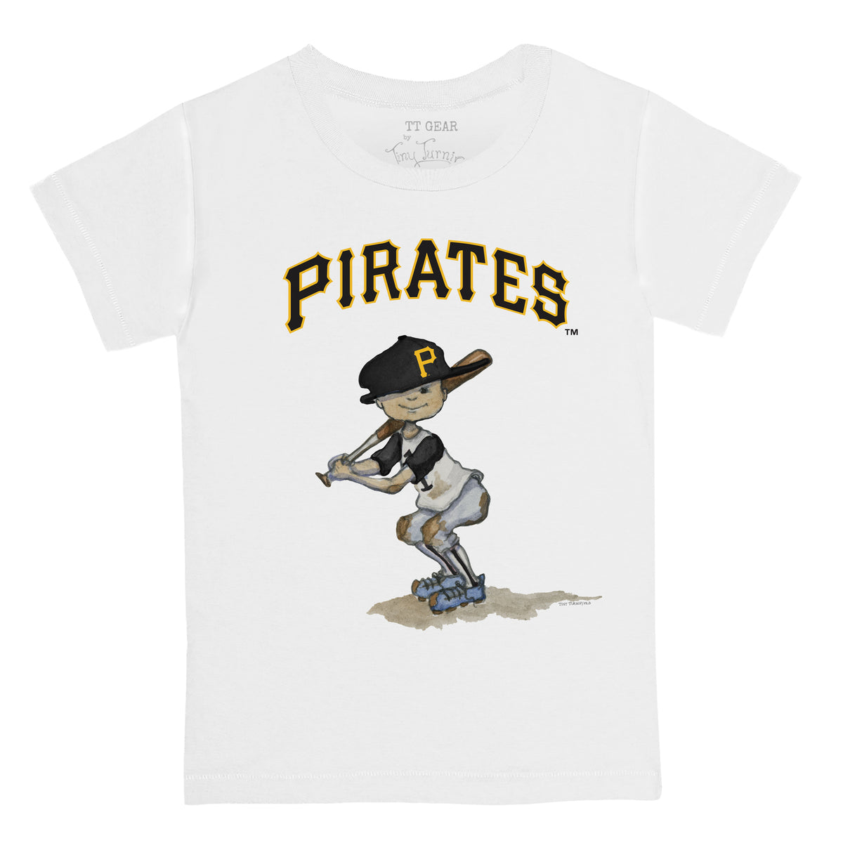 Pittsburgh Pirates Slugger Tee Shirt Youth Large (10-12) / White