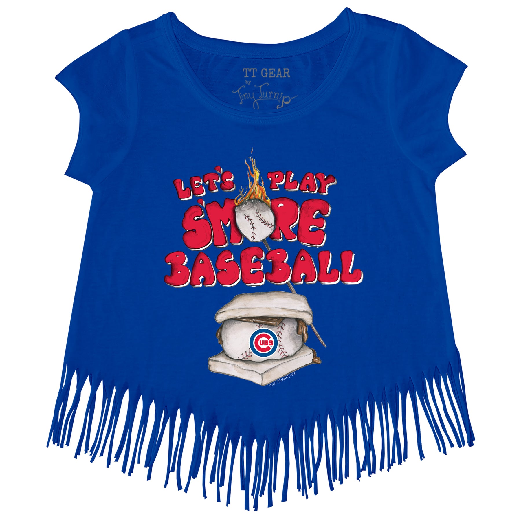 Chicago Cubs S'mores Fringe Tee