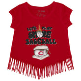 Cincinnati Reds S'mores Fringe Tee