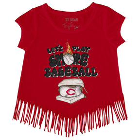 Cincinnati Reds S'mores Fringe Tee