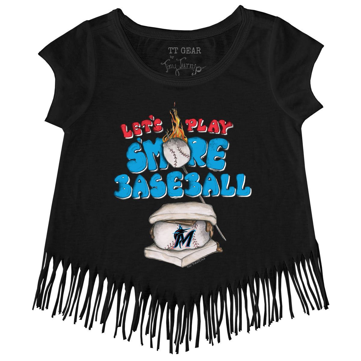 Miami Marlins S'mores Fringe Tee