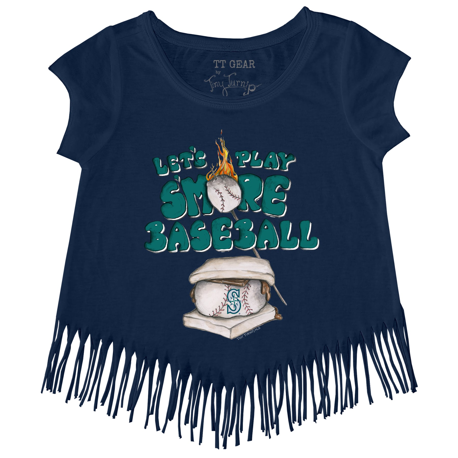 Seattle Mariners S'mores Fringe Tee