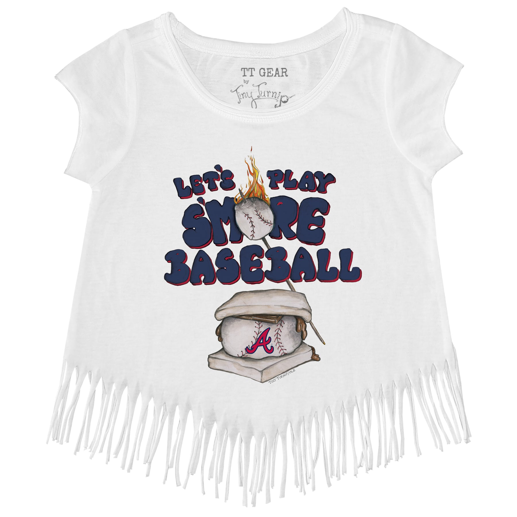 Atlanta Braves S'mores Fringe Tee