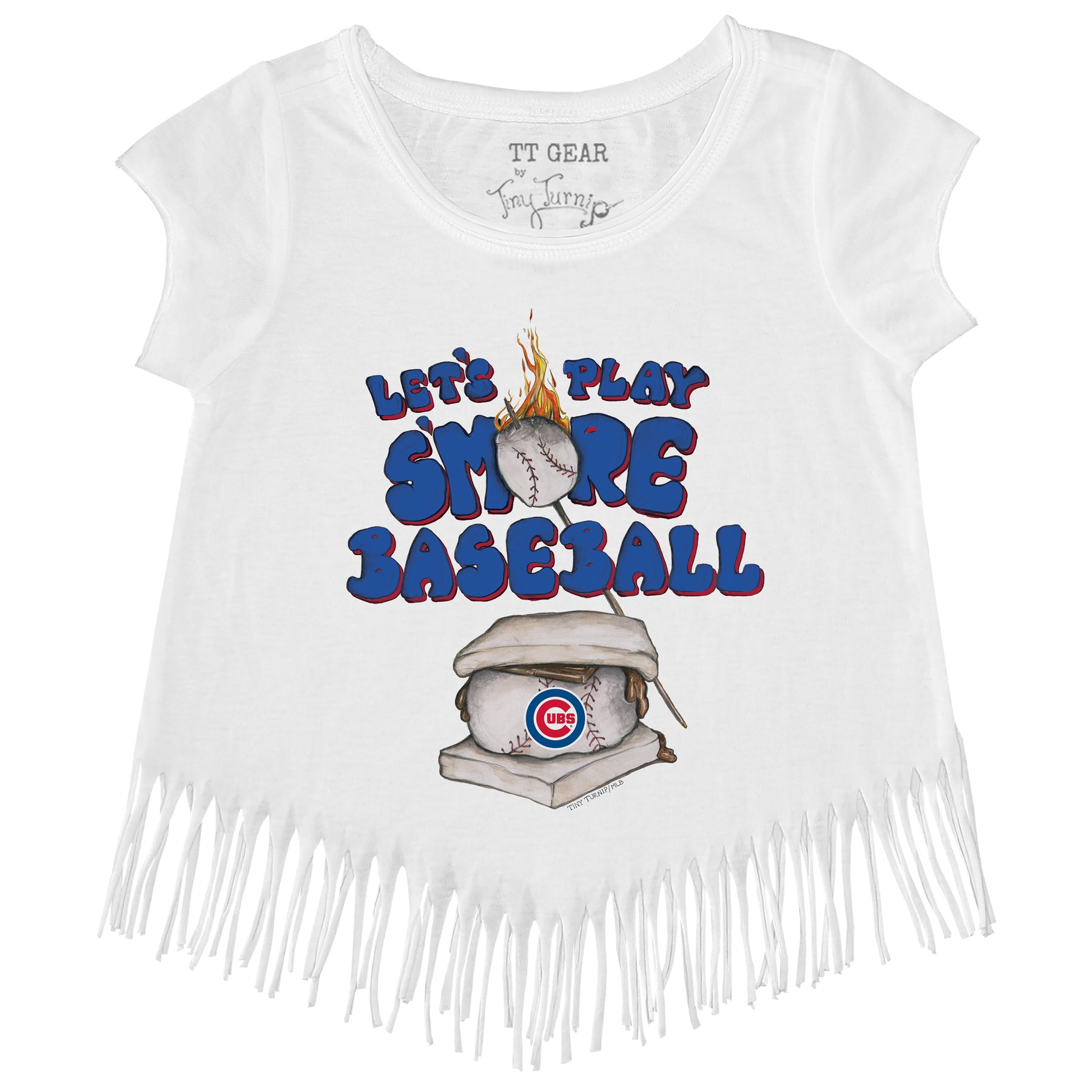 Chicago Cubs S'mores Fringe Tee