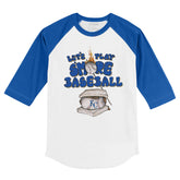 Kansas City Royals S'mores 3/4 Royal Blue Sleeve Raglan