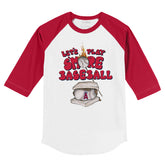 Los Angeles Angels S'mores 3/4 Red Sleeve Raglan