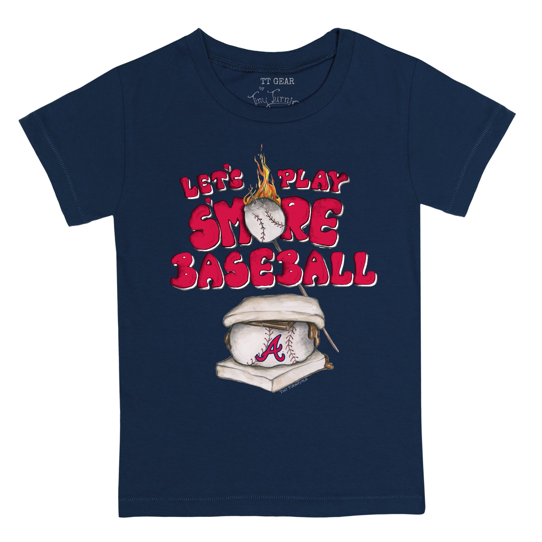 Atlanta Braves S'mores Tee Shirt