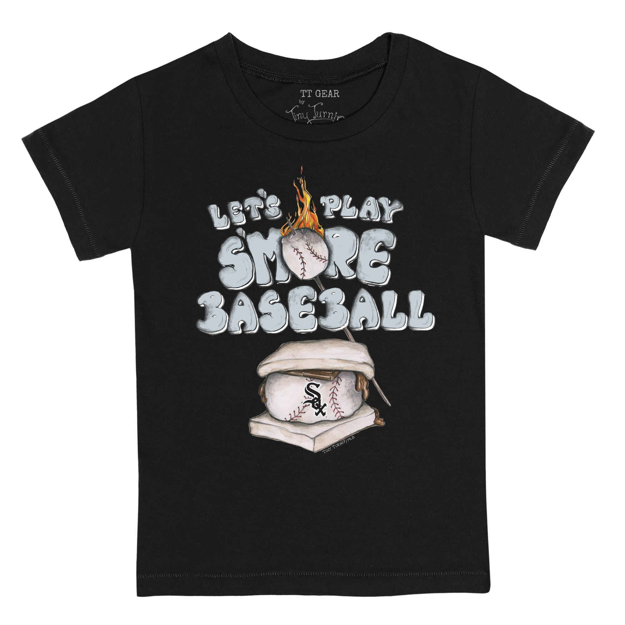 Tiny Turnip Chicago White Sox Unicorn Tee Shirt Women's Small / White