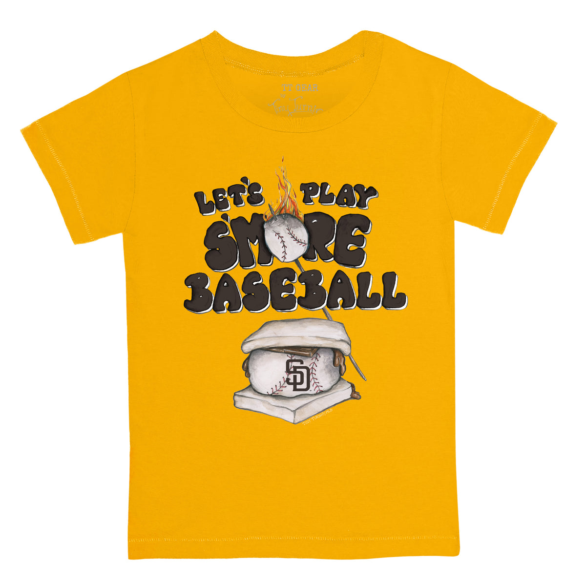 Lids San Diego Padres Tiny Turnip Women's Dirt Ball T-Shirt - White