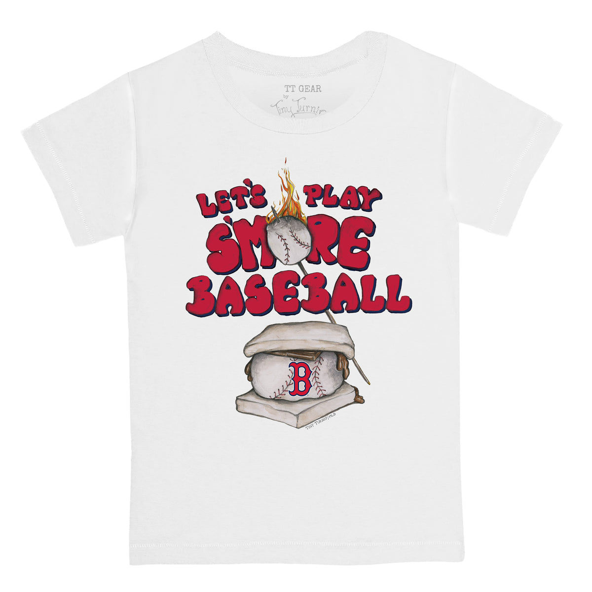 Toddler Tiny Turnip Red St. Louis Cardinals Baseball Cross Bats T-Shirt
