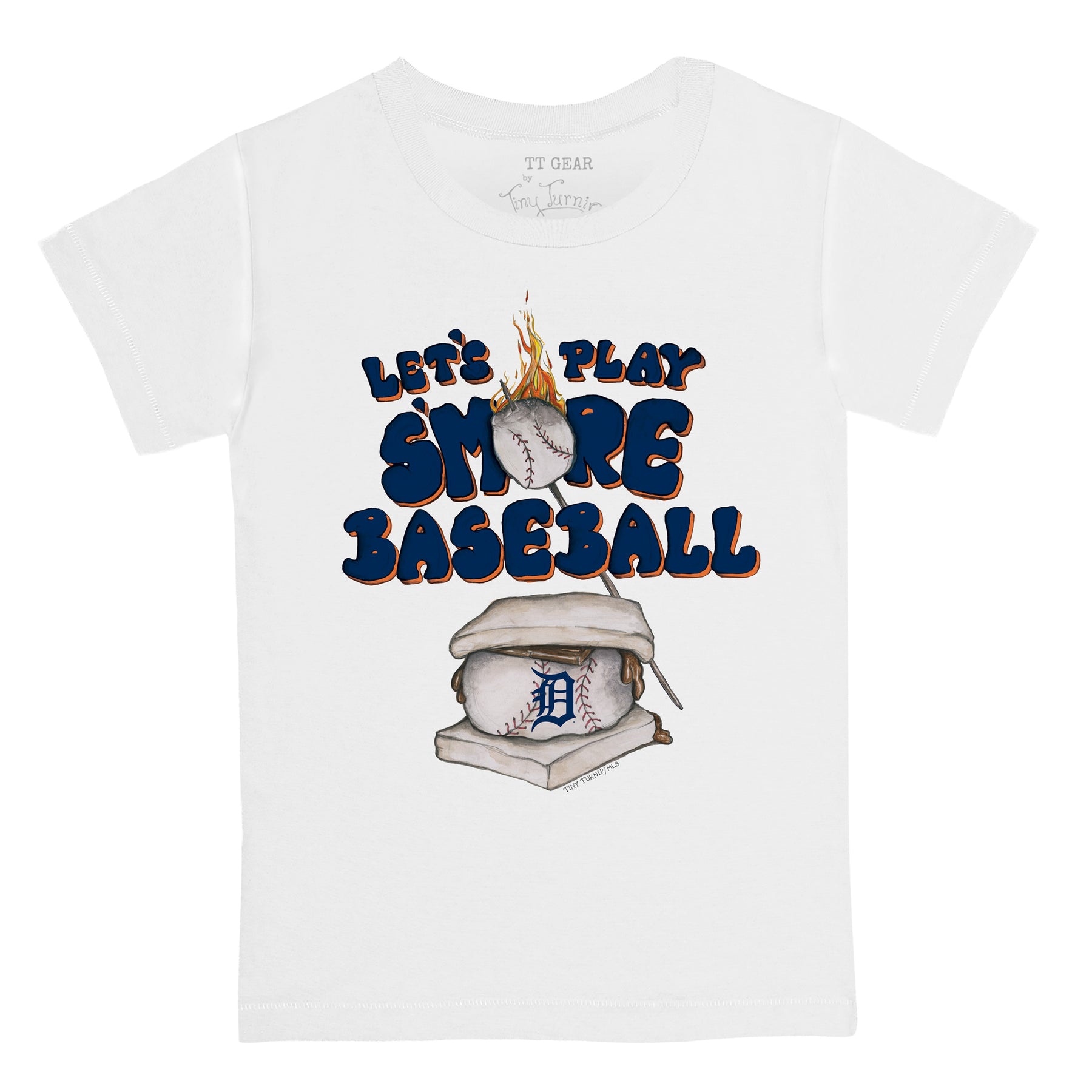 Detroit Tigers S'mores Tee Shirt