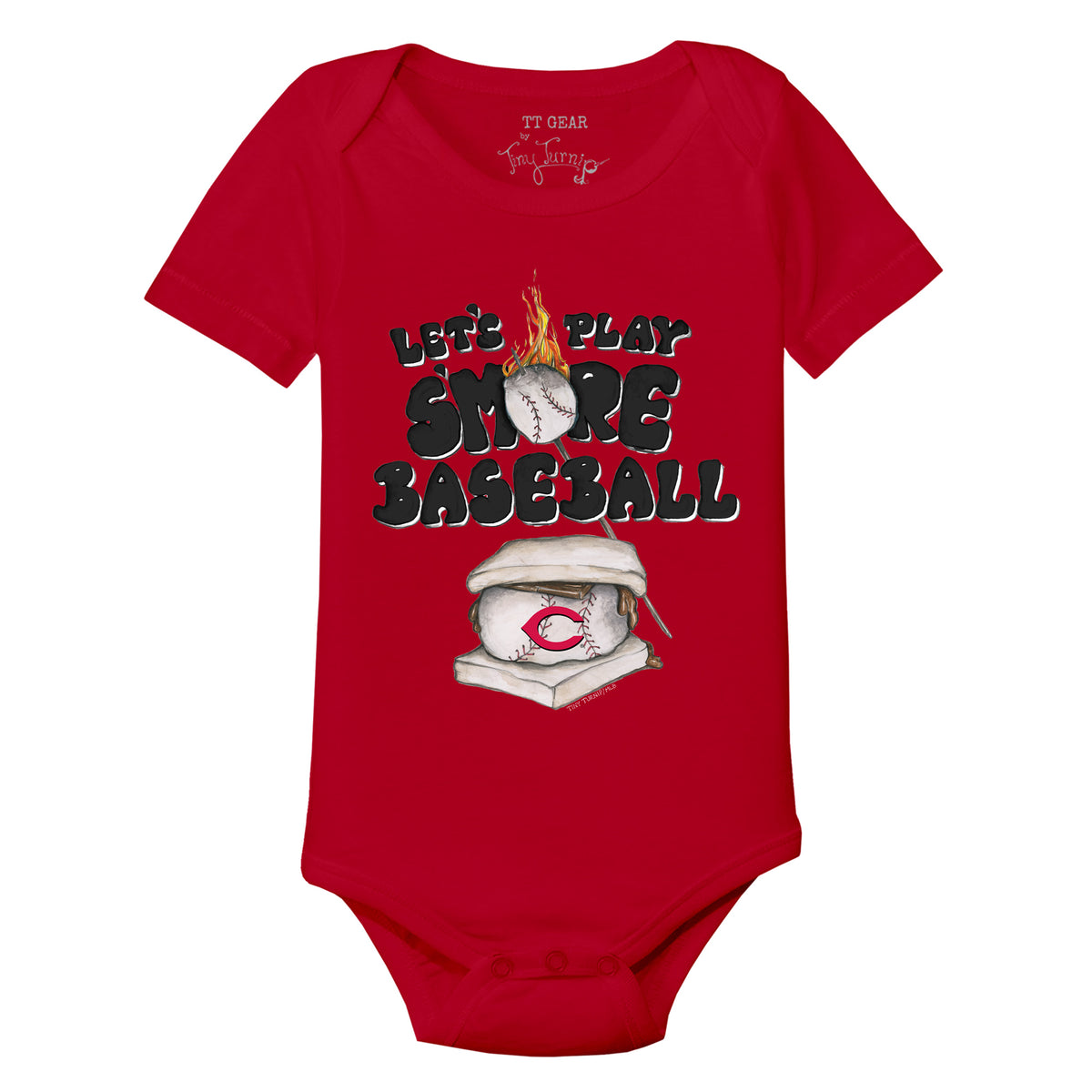 Cincinnati Reds S'mores Short Sleeve Snapper