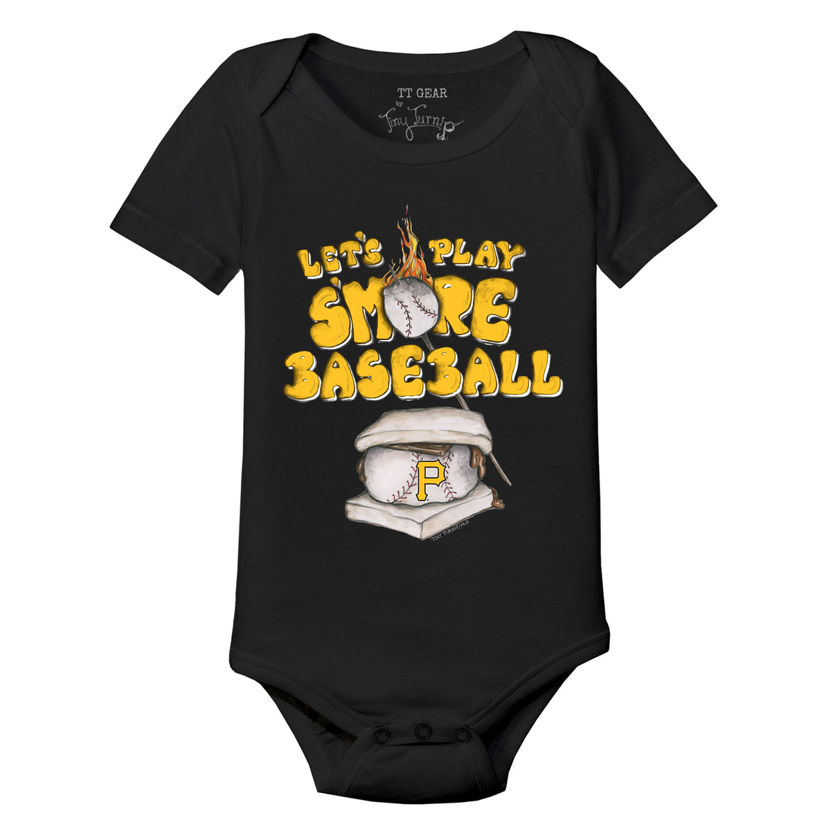 Pittsburgh Pirates S'mores Short Sleeve Snapper