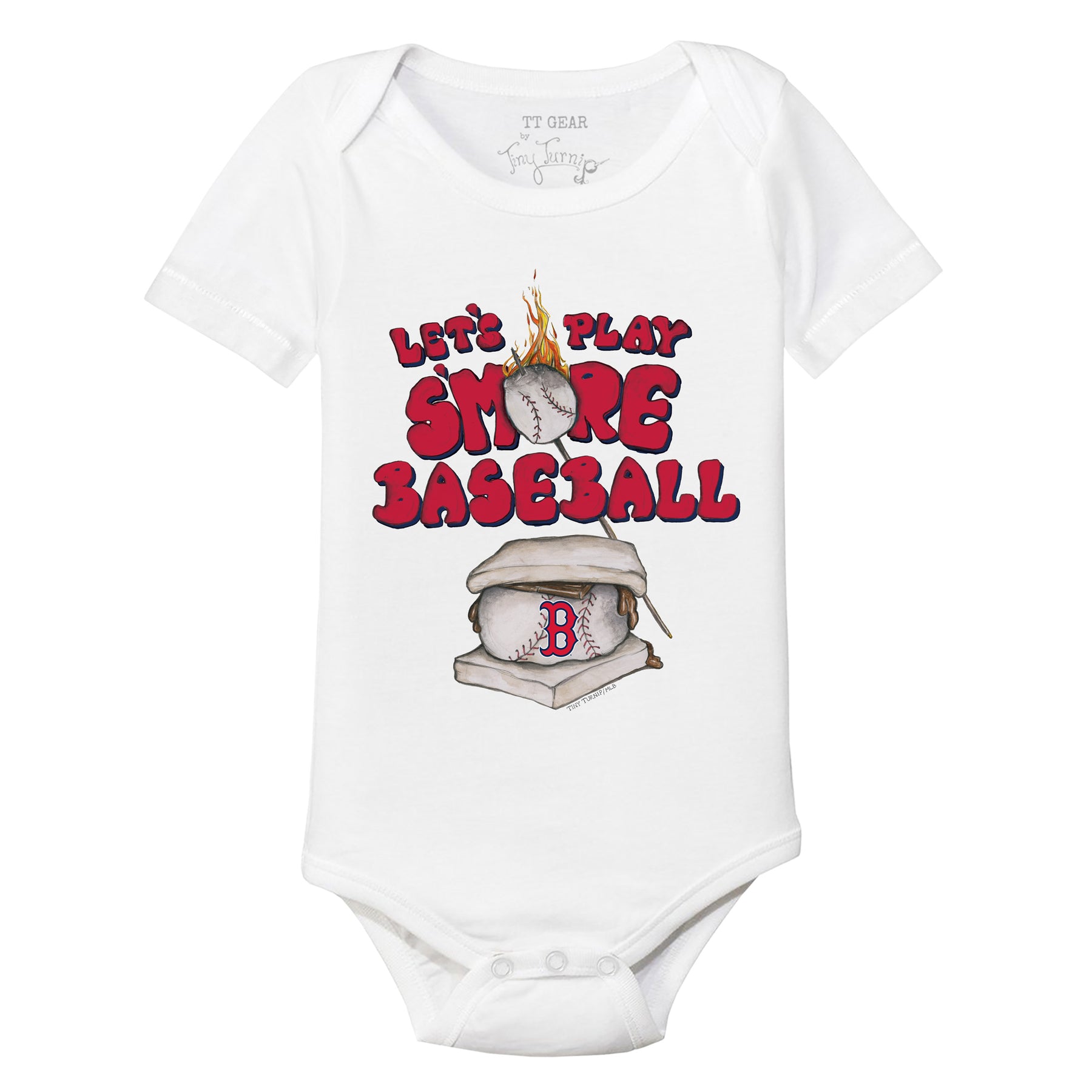 Boston Red Sox S'mores Short Sleeve Snapper