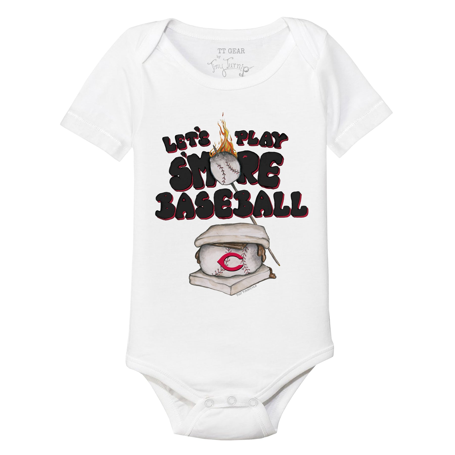 Infant St. Louis Cardinals Tiny Turnip Red State Outline Bodysuit