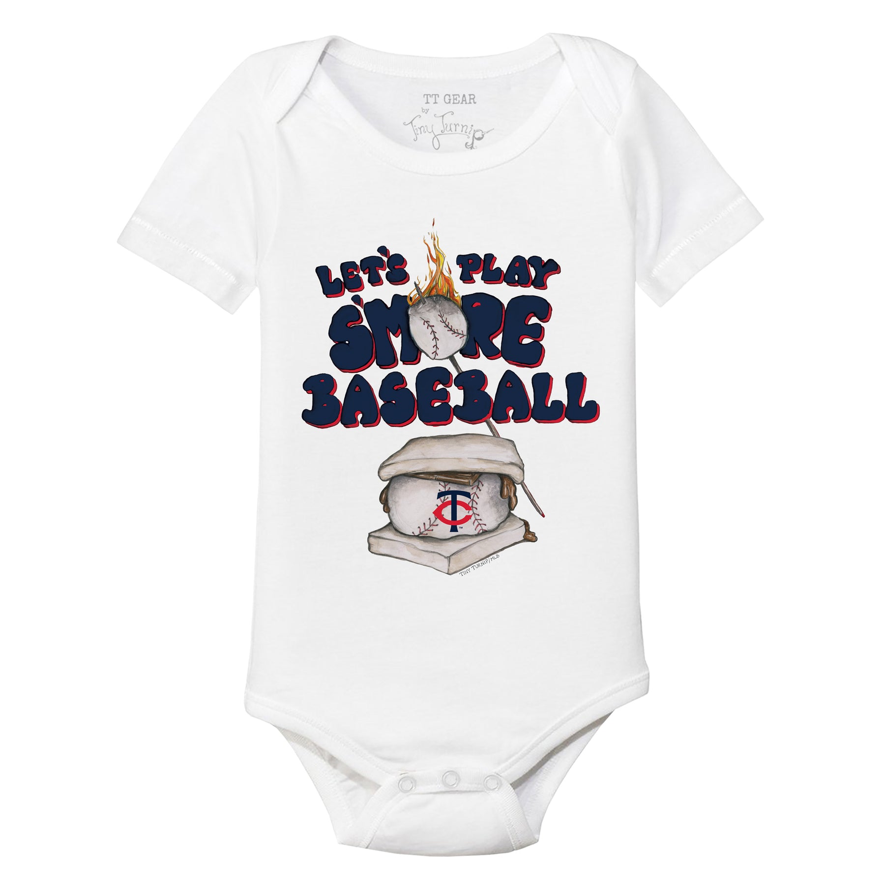 Minnesota Twins S'mores Short Sleeve Snapper