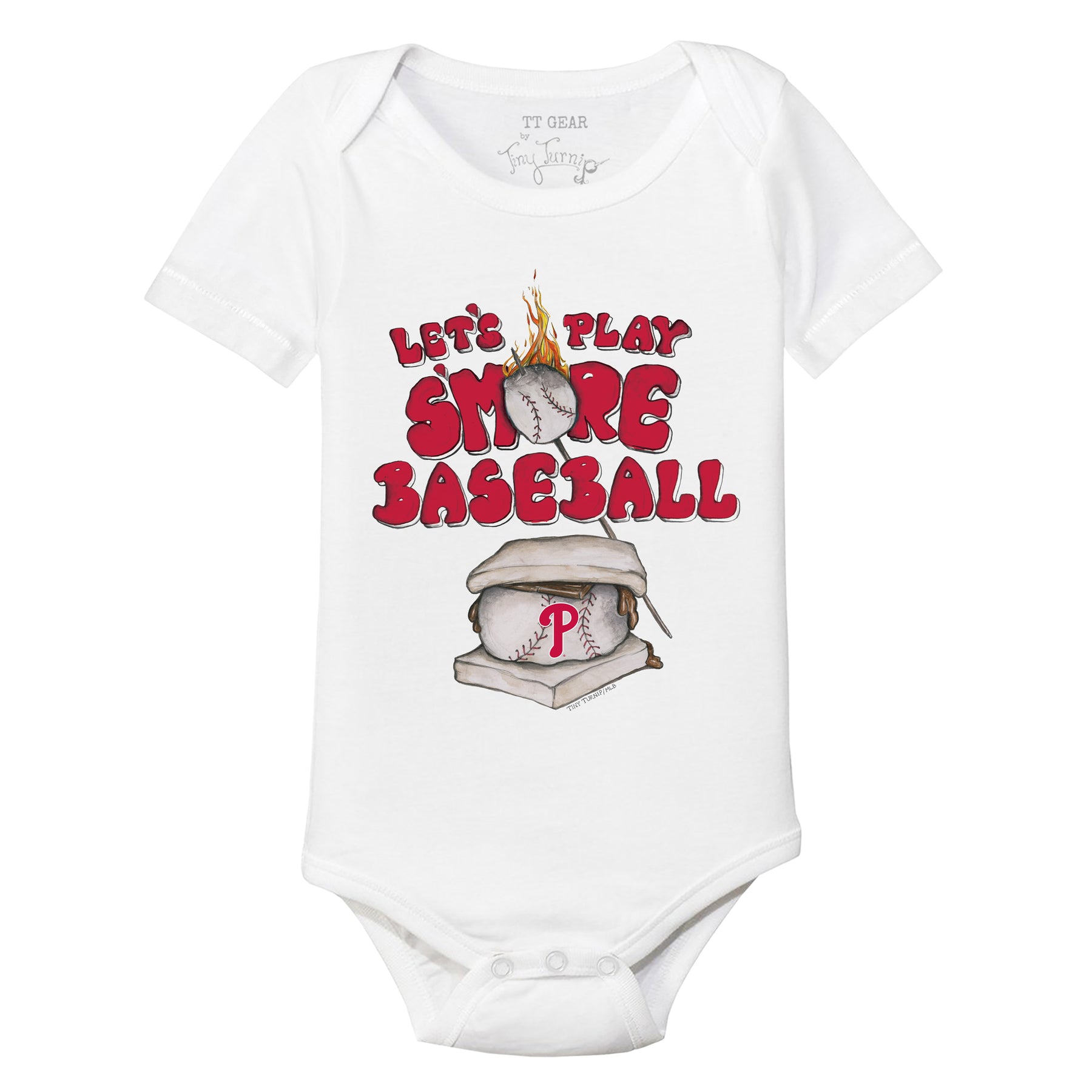 Philadelphia Phillies S'mores Short Sleeve Snapper