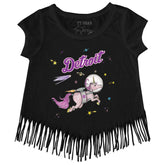 Detroit Tigers Space Unicorn Fringe Tee