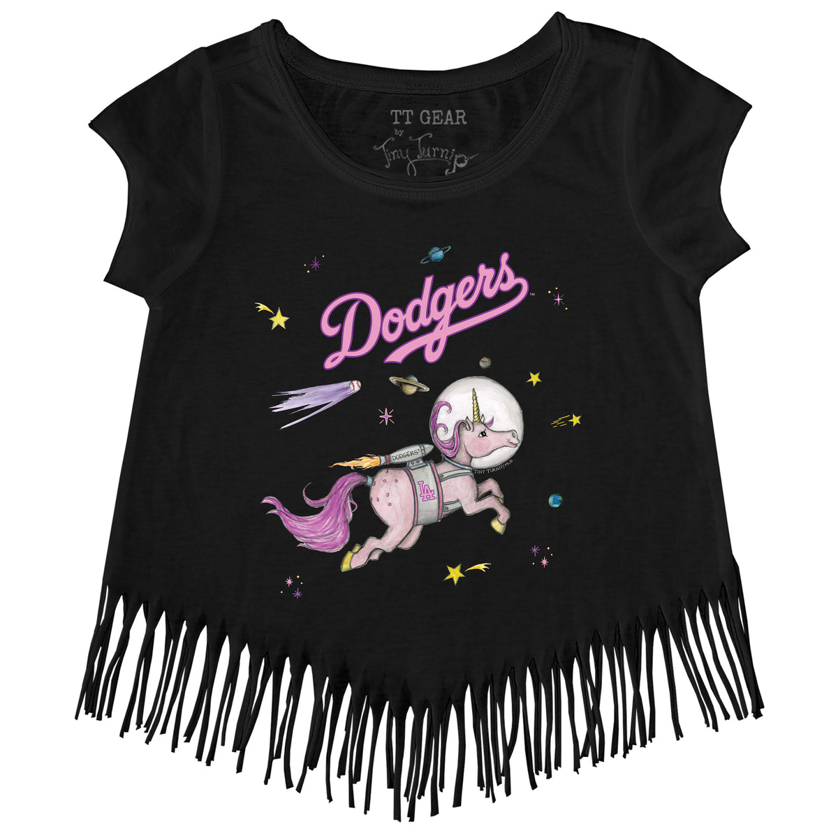 Youth Los Angeles Dodgers Tiny Turnip White Kate the Catcher T