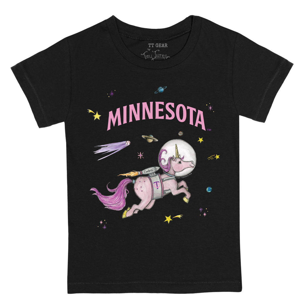 Minnesota Twins Space Unicorn Tee Shirt