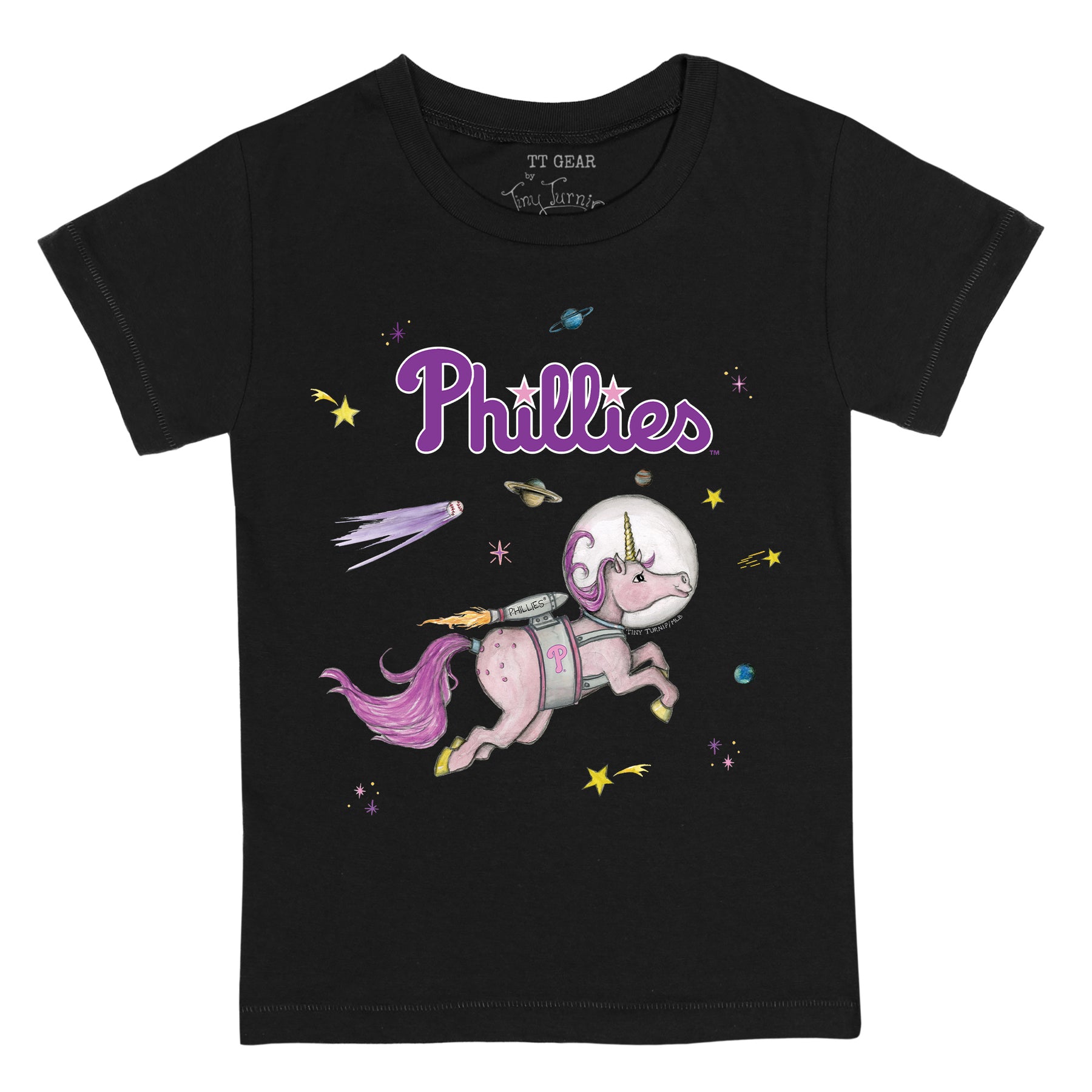 Philadelphia Phillies Space Unicorn Tee Shirt