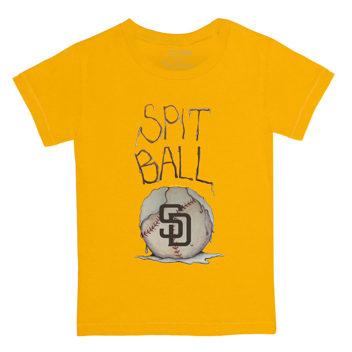 San Diego Padres Spit Ball Tee Shirt
