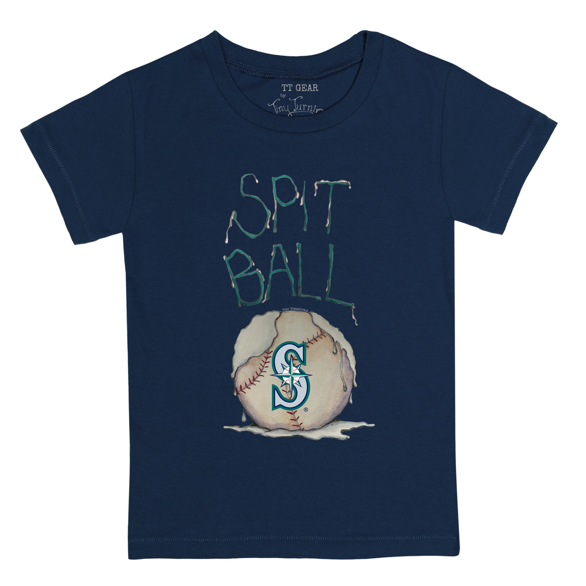 Seattle Mariners Spit Ball Tee Shirt